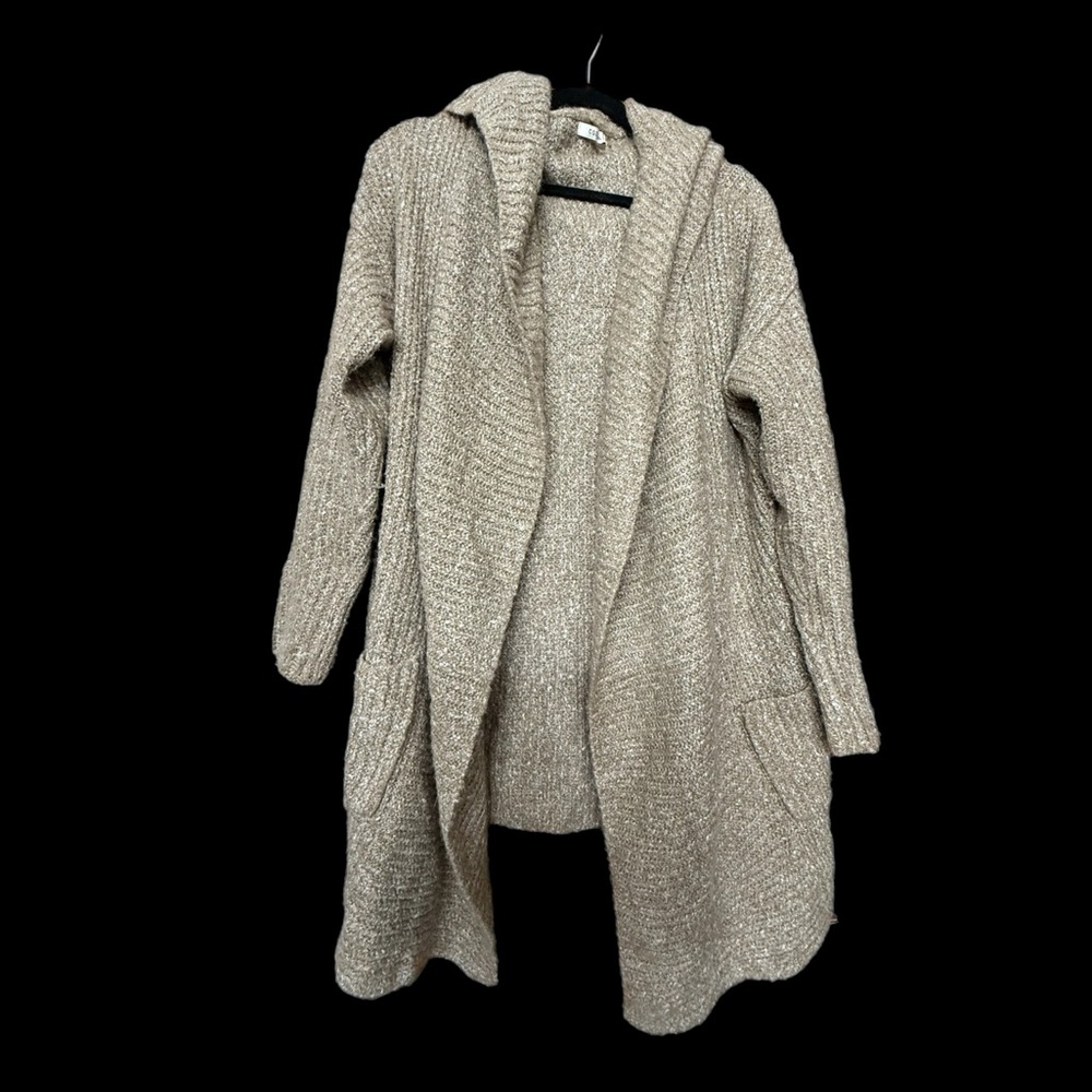 Cozy Casual Tan Women's Cardigan